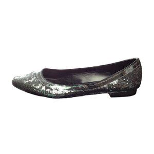 Talbots Sparkly sequin woman’s flats size 6 EUC